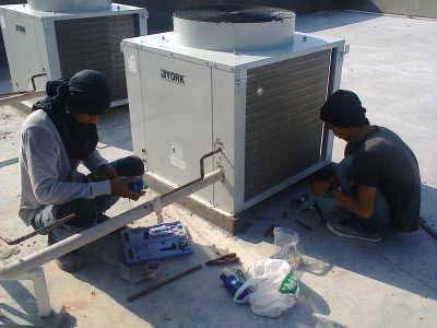 Pemasangan AHU 25 PK & Ducting (Home Smart Rantau Prapat)