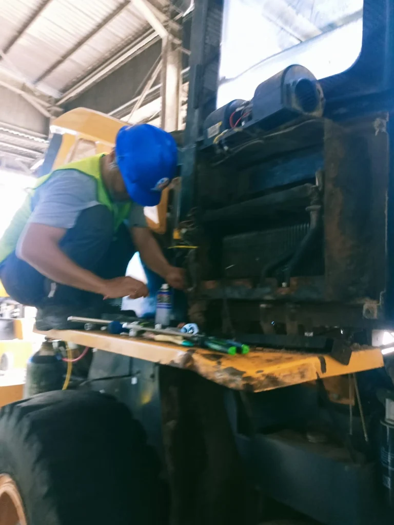service ac loader medan