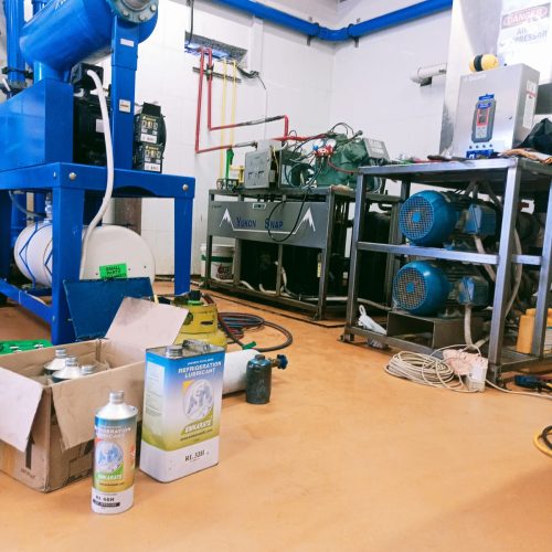 Perbaikan Mini Chiller Pabrik Susu
